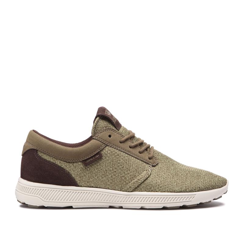 Zapatillas Bajas Supra Argentina Hombre - HAMMER RUN Verde Oliva (IPLNC-2860)